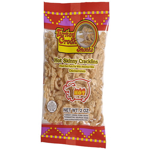 Zoom to enlarge the Turkey Creek Hot Skinny Cracklins