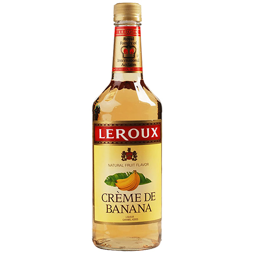 Zoom to enlarge the Leroux Creme De Banana Liqueur