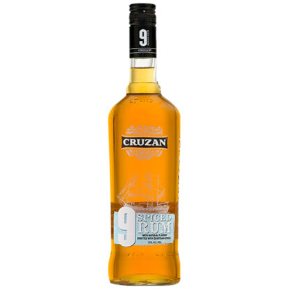 Zoom to enlarge the Cruzan #9 Spiced Rum with Glasses