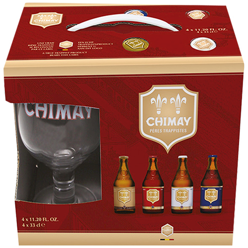 Zoom to enlarge the Chimay Gift Set &bull; 4pk Bottle