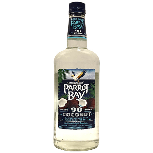 Parrot Bay Rum • Coconut 90 Proof 50ml (Each)