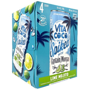 Vita Coco Capt Morgan Cocktails &bull; Lime Mojito 4p