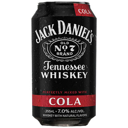 Zoom to enlarge the Jack Daniels Cocktails • Jack & Cola 4pk-355ml