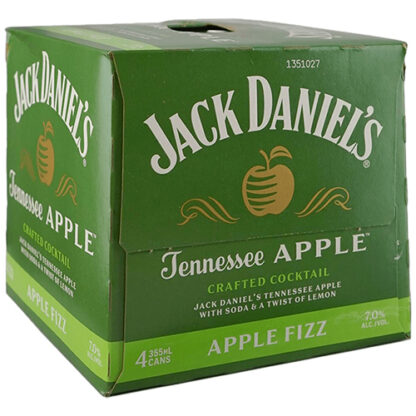 Zoom to enlarge the Jack Daniels Cocktails • Apple Fizz 4pk-355ml
