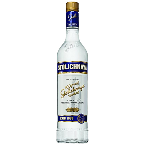 Zoom to enlarge the Stolichnaya Vodka &bull; 100′