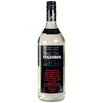 Zoom to enlarge the Stolichnaya Gold Vodka – Latvia