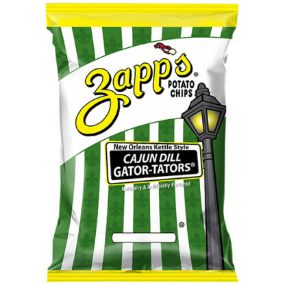 Zoom to enlarge the Zapps Potato Chips • Cajun Dill Gatortator