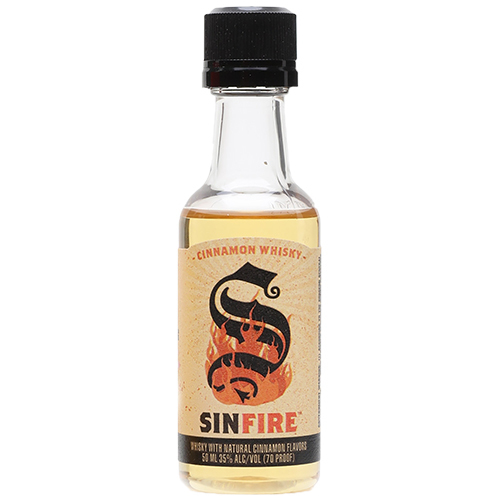 Zoom to enlarge the Sinfire Cinnamon Whisky &bull; 50ml (Each)
