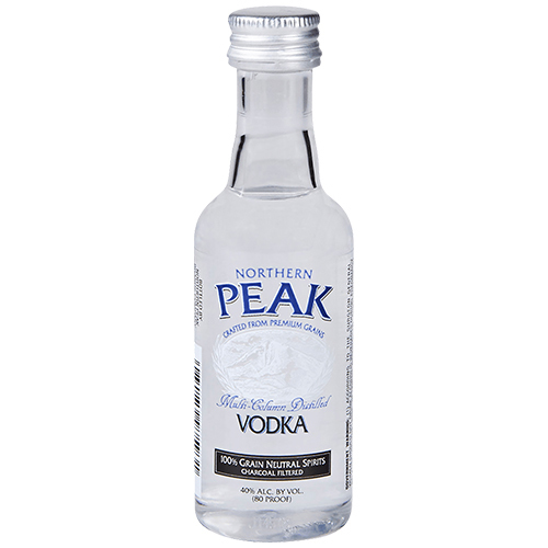 Zoom to enlarge the Northern Peak Vodka