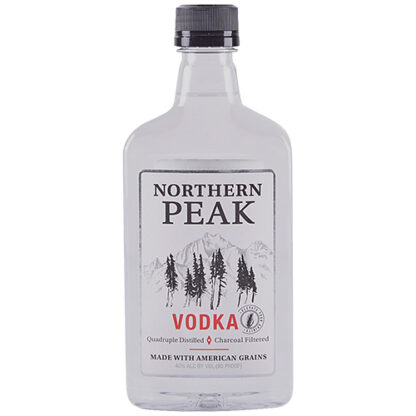 Zoom to enlarge the Northern Peak Vodka