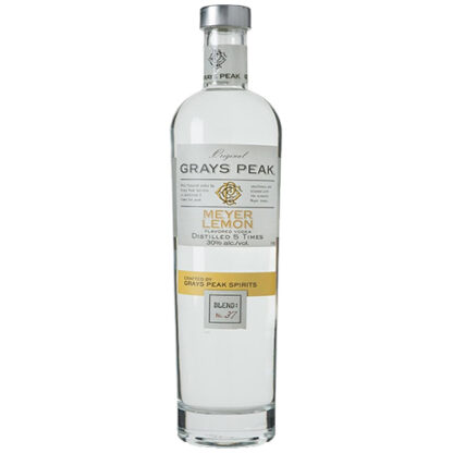 Zoom to enlarge the Grays Peak Meyer Lemon Vodka