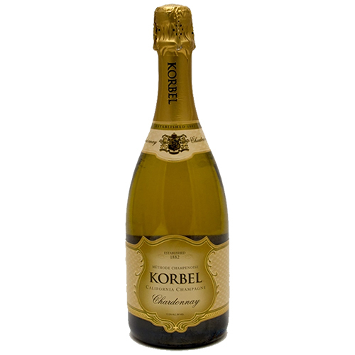 ほんだChampagne Korbel Brut California Champagne Sparkling Wine 24 Proof In