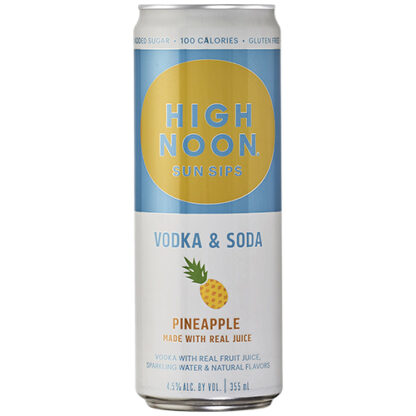 Zoom to enlarge the High Noon Sun Sips • Pineapple (Case Of 24)