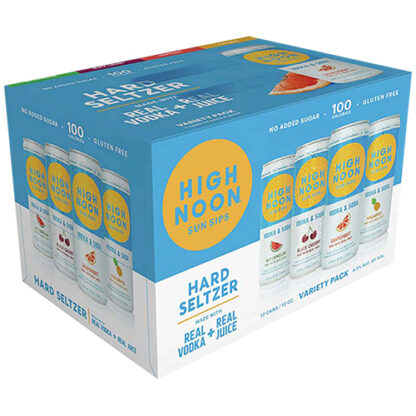 Zoom to enlarge the High Noon Vodka Seltzer Mixed Pack 12pk