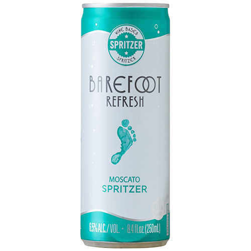 Zoom to enlarge the Barefoot Refresh Moscato Spritzer  4 / Pk