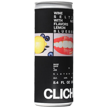 Zoom to enlarge the Cliche Lemon Blueberry Wine Hard Seltzer 4pk Cans