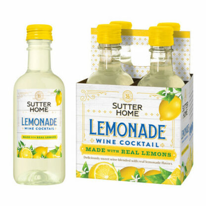 Zoom to enlarge the Sutter Home Lemonade Wine Cocktail 4pk 187ml