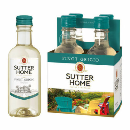 Zoom to enlarge the Sutter Home Pinot Grigio 4pk 187ml Bottles