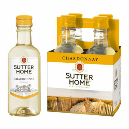 Zoom to enlarge the Sutter Home Chardonnay 4pk 187ml Bottles