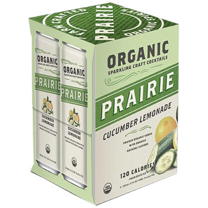 Zoom to enlarge the Prairie Cocktails • Cucumber Lemonade 4pk-12oz