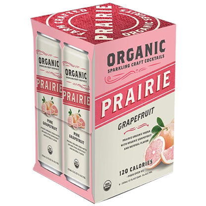 Zoom to enlarge the Prairie Cocktails • Sparkling Grapefruit 4pk-12oz