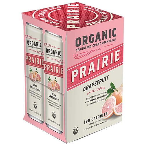 Zoom to enlarge the Prairie Cocktails &bull; Sparkling Grapefruit 4pk-12oz