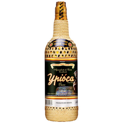 Zoom to enlarge the Ypioca Cachaca • Gold (Straw Bottle)