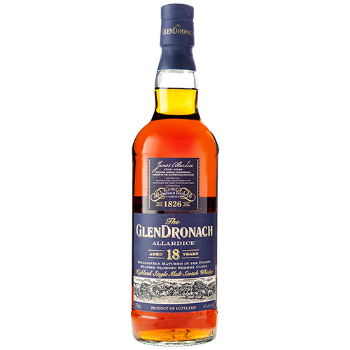 Zoom to enlarge the Glendronach Malt • 18yr 6 / Case