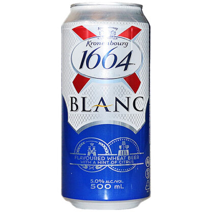 Zoom to enlarge the Kronenbourg Blanc • 4pk 16oz Can