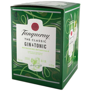 Tanqueray Cocktails • Gin & Tonic 4pk-12oz