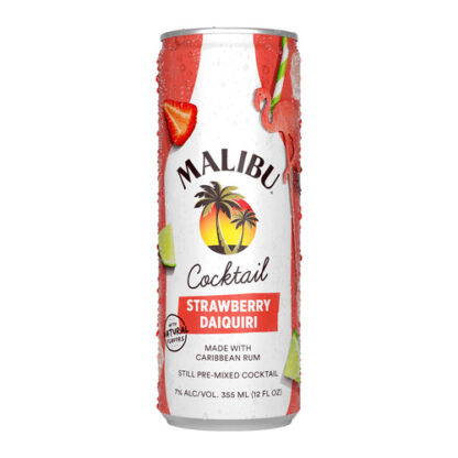Zoom to enlarge the Malibu Cocktails • Strawberry Daquiri 4pk-12oz
