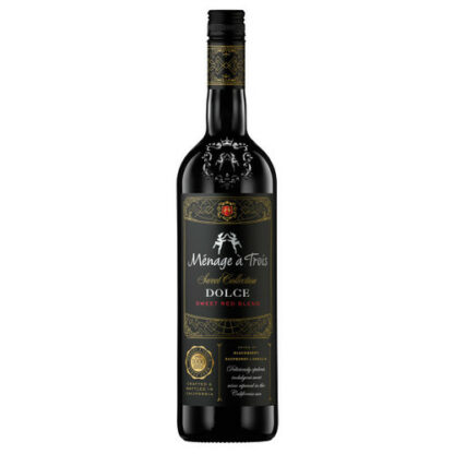 Zoom to enlarge the Menage A Trois Dolce Sweet Red Blend 750ml Bottle