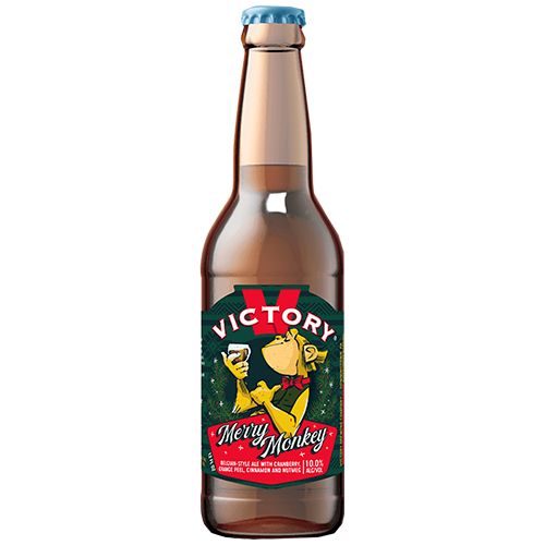 Zoom to enlarge the Victory Merry Monkey Holiday Tripel &bull; 6pk Bottle