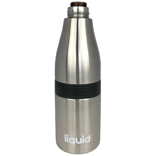 Zoom to enlarge the Icy Bev Kooler • Silver 3 In 1 Insulator Ss