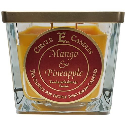 Zoom to enlarge the Circle E Candle &bull; Mango Pineapple 22oz