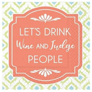 Design Design Napkins • Wine and Judge