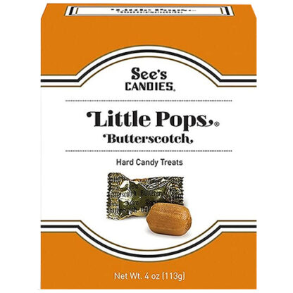 Zoom to enlarge the See’s Candies • Butterscotch & Chocolate Little Pops