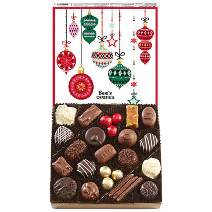 Zoom to enlarge the See’s Candies Deck The Halls Box