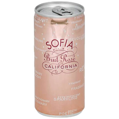 Zoom to enlarge the Sofia Brut Rose Minis 4pk