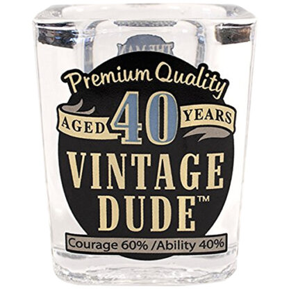 Zoom to enlarge the Cc • Shot Glass Vintage Dude 40