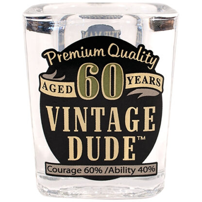 Zoom to enlarge the Cc • Shot Glass Vintage Dude 60