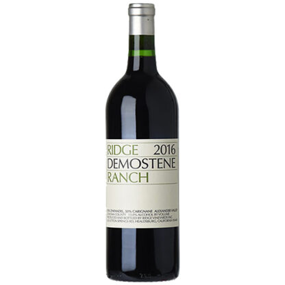 Zoom to enlarge the Ridge Vineyards Demostene Ranch Zin / Carignan