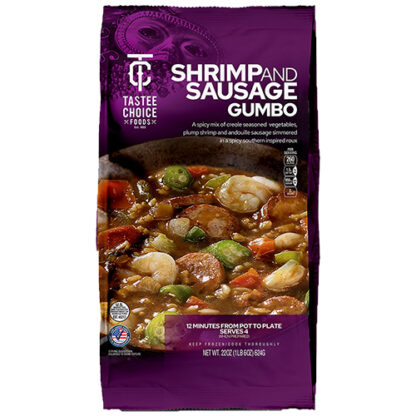 Zoom to enlarge the Tastee Choice Frozen Shrimp and Sausage Gumbo Entree