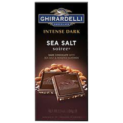 Zoom to enlarge the Ghirardelli Sea Salt Dark Chocolate Candy Bar