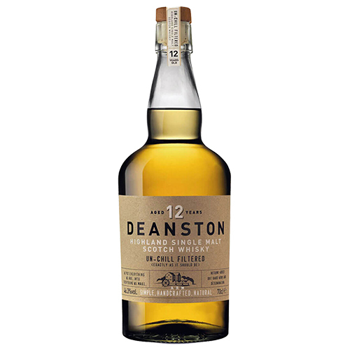 Deanston Filtered Year Old Single Malt Whisky Un-chill 12 Highland Scotch