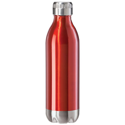 Zoom to enlarge the Oggi Loop Insulated Double Wall Bottle With Lid  Red