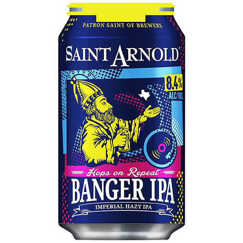 Zoom to enlarge the Saint Arnold Banger Imperial Hazy IPA &bull; Cans