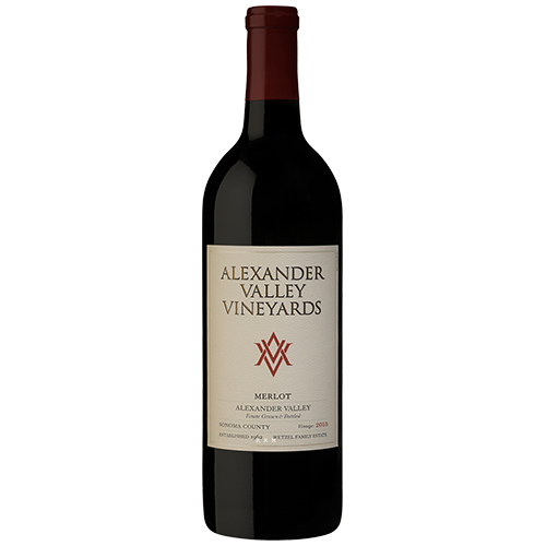 Zoom to enlarge the Alexander Valley Vineyards Estate Grown & Bottled Wetzel Family Estate Merlot