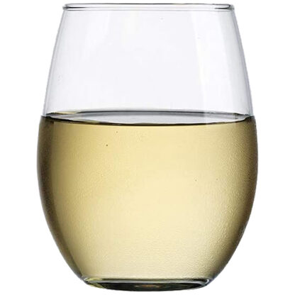 Zoom to enlarge the Home Essentials Basic • White Wine Stemless Glass 15 oz