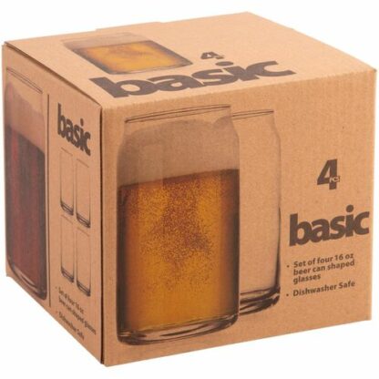 Zoom to enlarge the Home Essentials Basic • Beer Can Glasses 16 oz